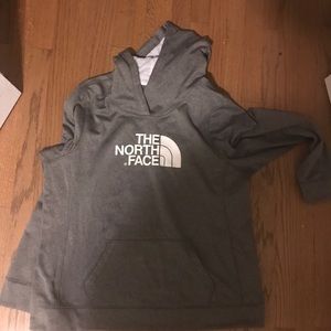 Nwot The North Face sweatshirt hoodie top gray xxl